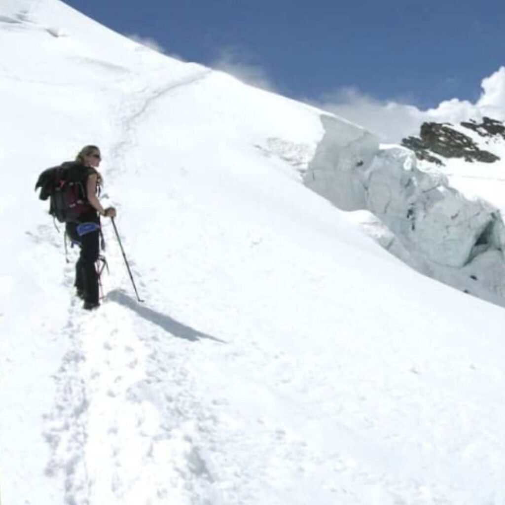 Berg Allalinhorn Zwitserland