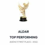 Aldar Top Performing Agency First Place 2022